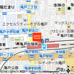 すたみな太郎ＮＥＸＴ　亀戸店付近の地図