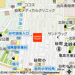 (有)近江屋呉服店付近の地図