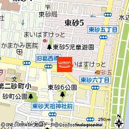 まいばすけっと江東旧葛西橋店付近の地図