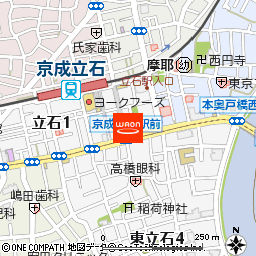 まいばすけっと立石駅南店付近の地図