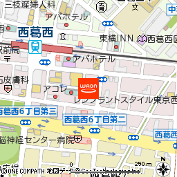 クリスクロス付近の地図