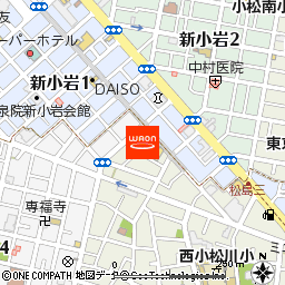 まいばすけっと新小岩ルミエール店付近の地図
