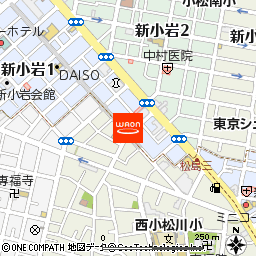 コロッケのころっ家　新小岩店付近の地図