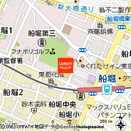 イオンフードスタイル船堀店付近の地図