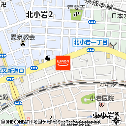 まいばすけっと北小岩1丁目店付近の地図