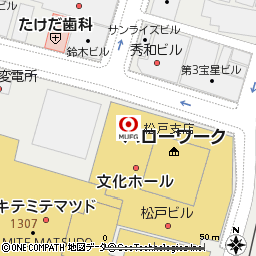 松戸支店付近の地図
