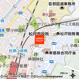 ASBeefam松戸西口付近の地図