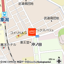 マックスバリュ武道島店付近の地図