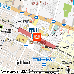 ＮｅｗＤａｙｓ市川５号付近の地図