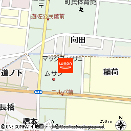 マックスバリュ遊佐エルパ店付近の地図