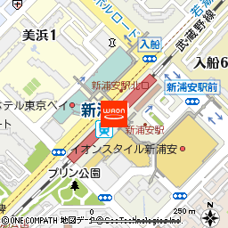 ＮｅｗＤａｙｓ新浦安付近の地図