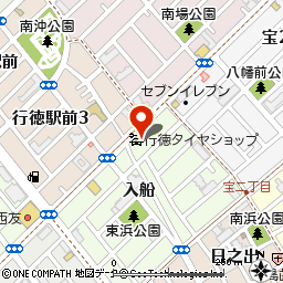 (有)行徳タイヤショップ付近の地図