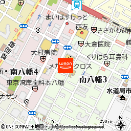 ａｉｍｅｒ本八幡付近の地図