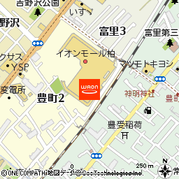 ASBeeイオンモール柏付近の地図