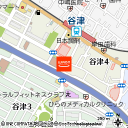 むぎのいえ付近の地図