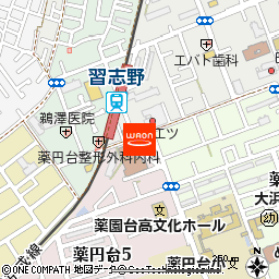そうごう薬局　薬円台店付近の地図
