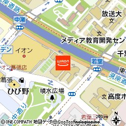 Y幕張国際研修センター店付近の地図