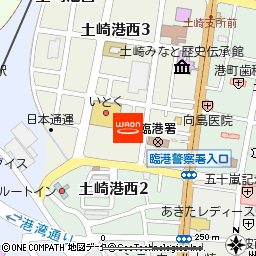 シーガルジャパン土崎みなと店付近の地図