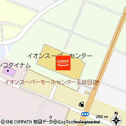 イオンスーパーセンター五城目店付近の地図