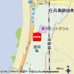 茨城いすゞ自動車株式会社・牛久サービスセンター付近の地図