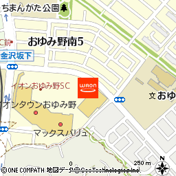 イオンバイクおゆみ野店付近の地図