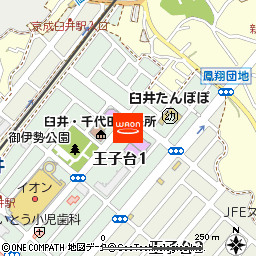 メンズヘアーサロンプリンス付近の地図