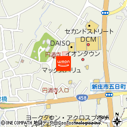 マックスバリュ新庄店付近の地図