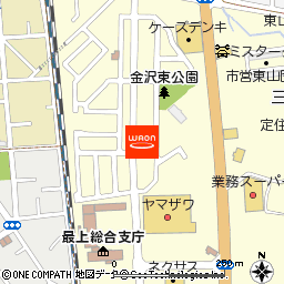 ホテルルートイン新庄駅前付近の地図