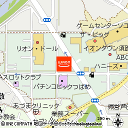 まる家　須賀川店付近の地図
