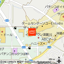 ザ・ビッグ須賀川店付近の地図