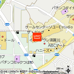 ザ・ビッグ須賀川店付近の地図