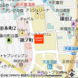 マックスバリュ天童店付近の地図