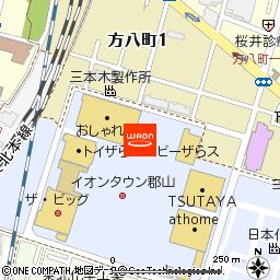 ザ・ビッグ郡山店付近の地図