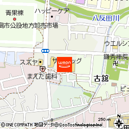 ザ・ビッグ鎌田店付近の地図