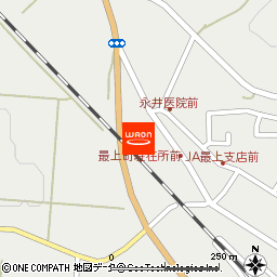 マックスバリュ最上店付近の地図