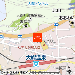 マックスバリュ新おおわに店付近の地図