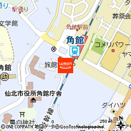 ＮｅｗＤａｙｓ角館付近の地図