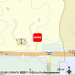 いすゞ自動車東北株式会社・仙南支店付近の地図