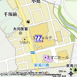 フォルテ付近の地図