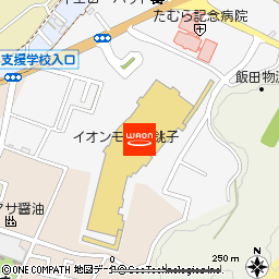 イオン銚子店付近の地図