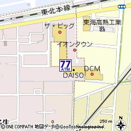 イオンタウン柴田ショッピングセンター付近の地図
