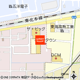 ザ・ビッグ柴田店付近の地図