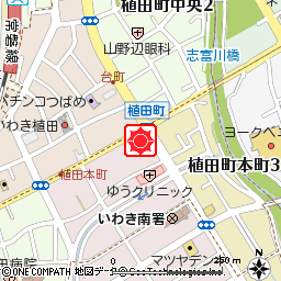 植田支店付近の地図
