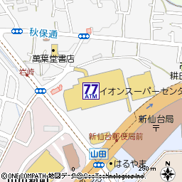 イオンスーパーセンター鈎取店付近の地図