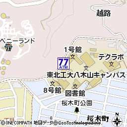 東北工業大学（セブン銀行との共同ＡＴＭ）付近の地図