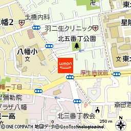 やきとり大吉柏木店付近の地図