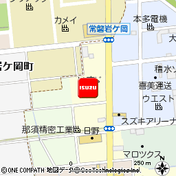 いすゞ自動車東北株式会社・いわき支店付近の地図