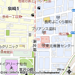 泉崎支店（長町南支店内にて営業）付近の地図