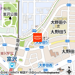 イオンタウン仙台富沢付近の地図