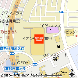 イオン富谷店付近の地図